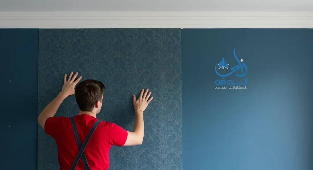 تركيب ورق الحائط